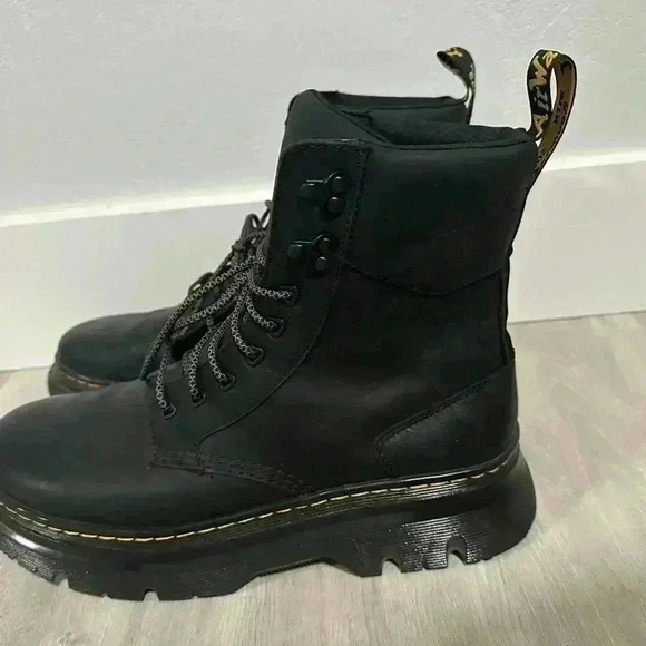 Dr. Martens Tarik Black Wyoming Unisex Lace-Up Ankle Boots size 12M - Picture 4 of 15